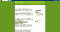 Desktop Screenshot of mylastresource.blogspot.com