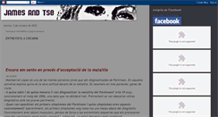 Desktop Screenshot of jamesandtse.blogspot.com