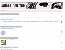 Tablet Screenshot of jamesandtse.blogspot.com