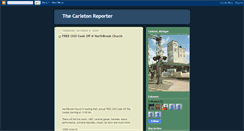 Desktop Screenshot of carletonreporter.blogspot.com