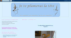 Desktop Screenshot of jeteplumerailatete.blogspot.com