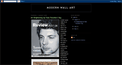 Desktop Screenshot of modern-wall-art.blogspot.com