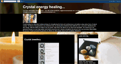 Desktop Screenshot of crystalenergyhealing.blogspot.com