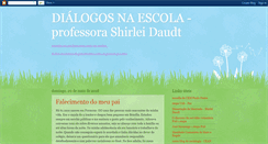 Desktop Screenshot of dialogosnaescola.blogspot.com