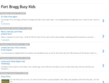 Tablet Screenshot of fortbraggbusykids.blogspot.com