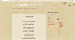 Desktop Screenshot of cantaire.blogspot.com