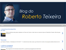 Tablet Screenshot of diario-robertoteixeira.blogspot.com