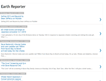 Tablet Screenshot of earthreporter.blogspot.com