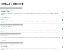 Tablet Screenshot of estudarereflectir.blogspot.com