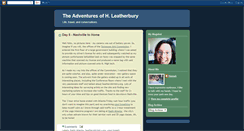 Desktop Screenshot of hleatherbury.blogspot.com