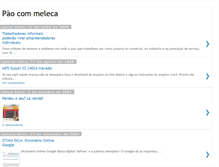 Tablet Screenshot of paocommeleca.blogspot.com