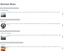 Tablet Screenshot of dormantbrain.blogspot.com