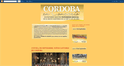 Desktop Screenshot of cordobaenconcierto.blogspot.com