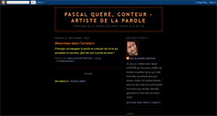 Desktop Screenshot of pascalquereconteur.blogspot.com