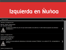 Tablet Screenshot of izqda-nunoa.blogspot.com