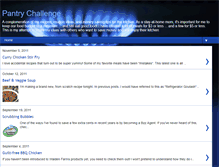 Tablet Screenshot of mypantrychallenge.blogspot.com