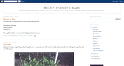 Desktop Screenshot of melonfarmingbabe.blogspot.com
