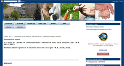 Desktop Screenshot of infermieristicapediatrica-padova.blogspot.com