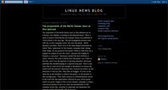 Desktop Screenshot of linux-news-blog.blogspot.com