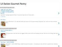Tablet Screenshot of lildaisiesgourmetpantry.blogspot.com