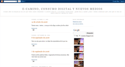 Desktop Screenshot of e-camino.blogspot.com