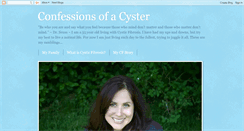 Desktop Screenshot of confessionscyster.blogspot.com