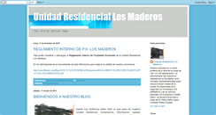 Desktop Screenshot of losmaderos.blogspot.com