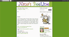 Desktop Screenshot of nanasbeeline.blogspot.com