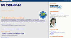 Desktop Screenshot of la-noviolencia.blogspot.com