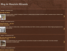 Tablet Screenshot of mauriciosdb.blogspot.com