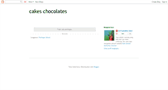 Desktop Screenshot of cakeschocolates.blogspot.com