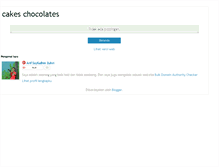 Tablet Screenshot of cakeschocolates.blogspot.com