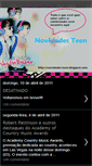 Mobile Screenshot of novidades-teen.blogspot.com