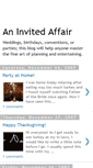 Mobile Screenshot of aninvitedaffair.blogspot.com