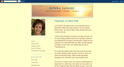 Desktop Screenshot of donnasavage.blogspot.com