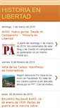 Mobile Screenshot of historiaenlibertad.blogspot.com