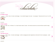 Tablet Screenshot of chocolatepaperboutique.blogspot.com