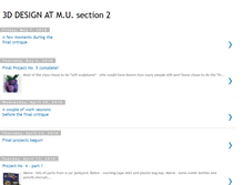 Tablet Screenshot of 3ddesignatmu.blogspot.com
