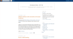 Desktop Screenshot of forgingfun.blogspot.com