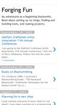 Mobile Screenshot of forgingfun.blogspot.com