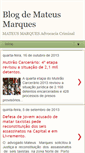 Mobile Screenshot of mateusmarquesadv.blogspot.com