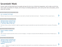 Tablet Screenshot of 70thweek.blogspot.com
