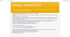 Desktop Screenshot of designjournalsos.blogspot.com