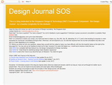 Tablet Screenshot of designjournalsos.blogspot.com