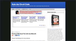 Desktop Screenshot of buku2gratis.blogspot.com