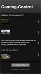 Mobile Screenshot of gaming-control.blogspot.com