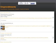 Tablet Screenshot of emprendimientoucp.blogspot.com