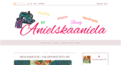 Desktop Screenshot of anielskaaniela.blogspot.com