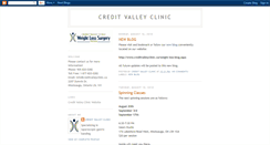 Desktop Screenshot of creditvalleyclinic.blogspot.com