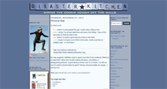 Desktop Screenshot of disasterkitchen.blogspot.com